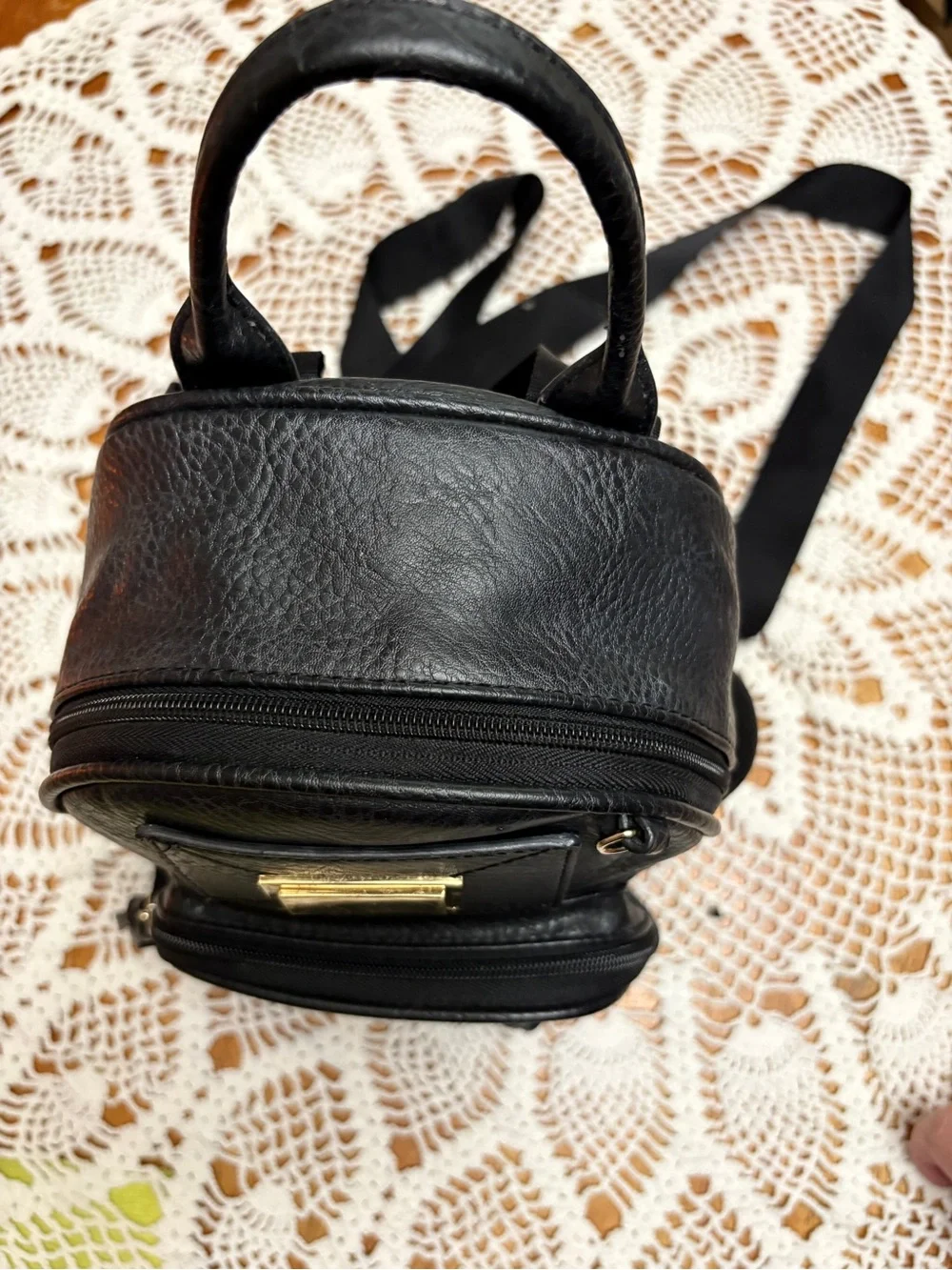 Juicy Couture Y2K Mini Backpack with Gold Hardware